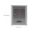 Afsluitbare suggestiebox voor wandmontage, metaal, 1 stuk 3