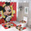 Ensemble rideau de douche Mickey Mouse Famille 4 pièces 1