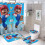 Σετ κουρτίνας ντους Mario με αντιολισθητικό χαλάκι μπάνιου και τουαλέτα 1