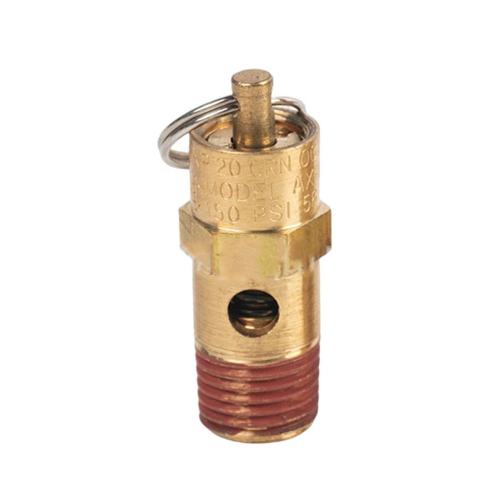 Air Compressor Safety Relief Valve 1/4" Npt 125 Psi 9107258922823