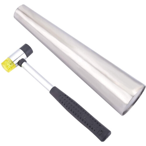 Metal Bracelet Mandrel with Steel Handle 1pc