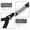 Universal hard hat chin strap elastic with chin cup 2 pcs 2