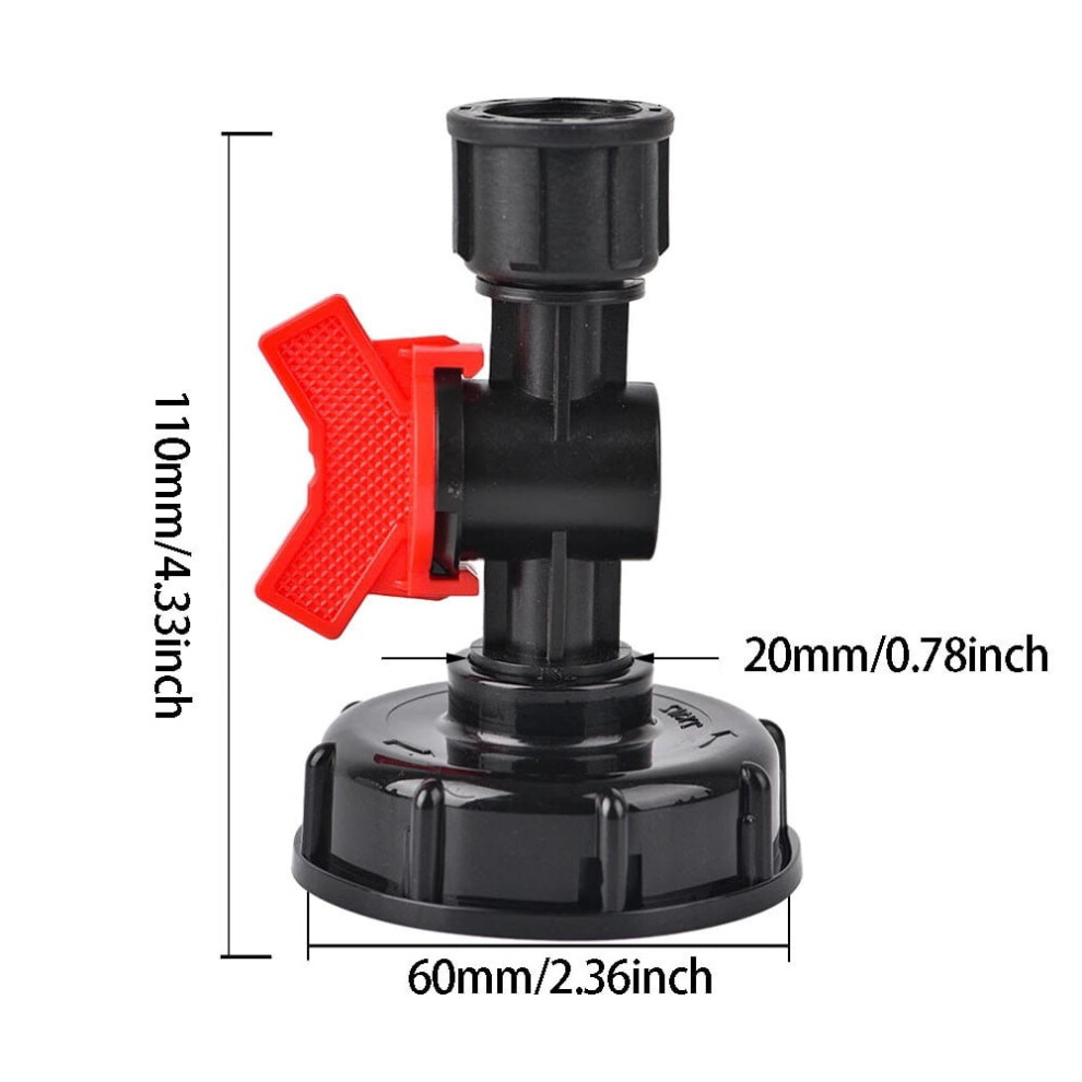 Ibc Tank Faucet Adapter Coarse Thread S60x6 9107258922670