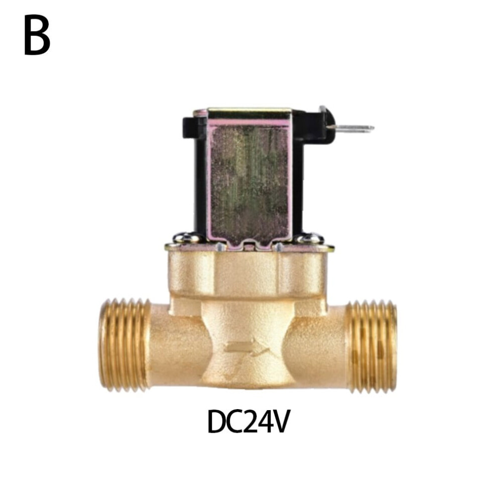 Brass Solenoid Valve Normally Closed G1/2 9107258922793