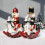 Prettyui wooden rocking horse nutcracker ornament30cm 4