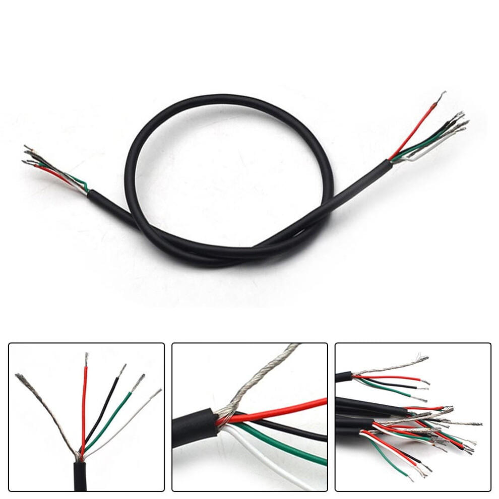 Guitar Pickup Cable Shielded 4-Conductor 9314556091803