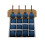 Christmas Balls Blue Set Soft Shatterproof Plastic 12pcs 2