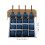 Christmas Balls Blue Set Soft Shatterproof Plastic 12pcs 3