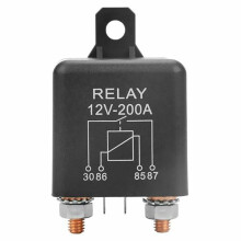 12V relé pro dvojitý oddělovač baterií, 4kolíkové, 200A