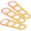 Pasta ruler stainless steel 4-hole portion control 3 pcs 1