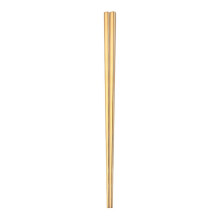 Juego de palillos chinos de acero inoxidable con baño de titanio, ideal para regalar.