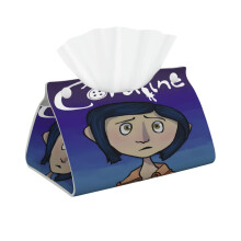 Coraline lange Leder-Taschentuchboxhülle rechteckig 1 Stück