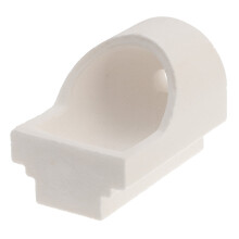 Quartz crucible dental mold asymmetrical white small