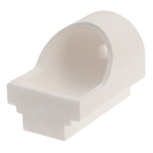 Quartz crucible dental mold asymmetrical white small