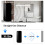 4 Télécommandes Infrarouges Tuya Zigbee pour Ventilateur de Télévision, Télécommande Vocale Universelle pour Maison Connectée 10