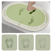 Tapis de bain super absorbant pour la Saint-Valentin 16x24
