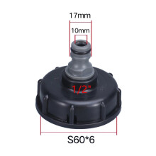 Mosiee IBC tartálycsap 60 mm-es durva menettel 1000 liter