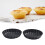 Non-Stick 4-Inch Mini Quiche Pans with Removable Bottom 6