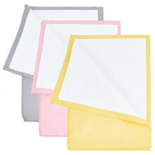 Silver Polishing Cloth 4-Layer 28x17.8cm 3 pcs