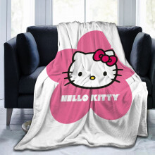 Couverture Hello Kitty en microfibre ultra-douce 101,6 x 76,2 cm