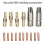 Mosiee CO2MIG welding nozzle16pcs15AK 1