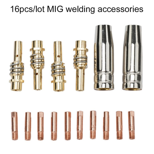 Mosiee CO2MIG welding nozzle16pcs15AK