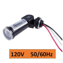 Fotocellesensor 120V LED utendørs lys fra skumring til daggry
