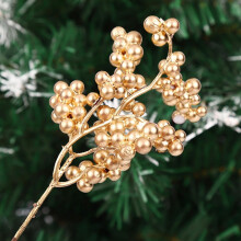 Künstliche Beerenstiele Weihnachtsdekoration 12 Stück