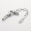 Stainless Steel Chain Extender Heart Link 30 pcs 1