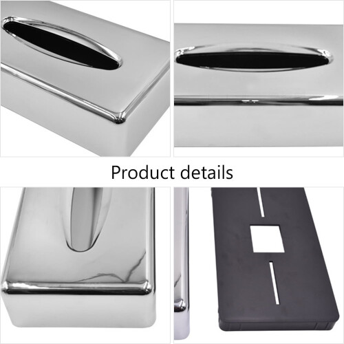 Desktop Tissue Box Organizer til hjemmebrug 2