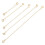 Copper Extension Chain for Necklaces and Anklets 5 pcs 1