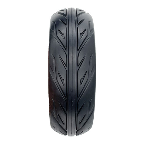 Pneu sólido para patinete, 5 polegadas, 5x1, 280g, borracha preta. 2
