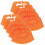 Eease kalv nosringar orange 10 st 2