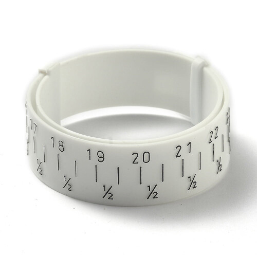 Plastic Wrist Sizer Bracelet 1 pc 27.2 x 1.6 cm