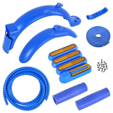 Kleurrijke Spatbordset, Spatbordlijn, Buis, Antibotsingsstrip, Stuur, Grip voor M365 1S Pro 2 Scooteronderdelen
