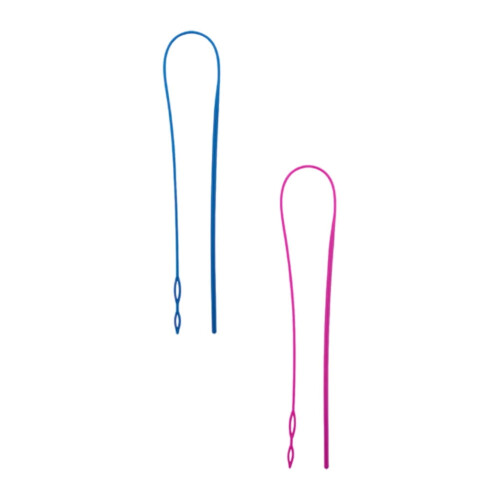 Belt threading tool blue suit rope drawstring