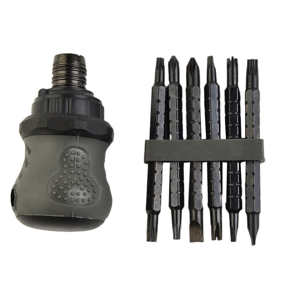 13-In-1 Telescopic Bit Screwdriver With Ratchet 9314556090349