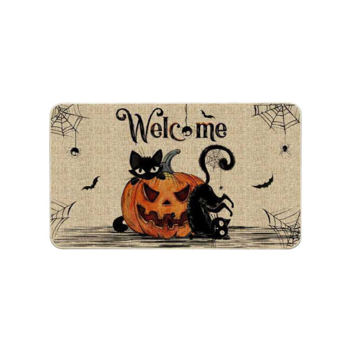 Halloween pompoen entreemat waterabsorberend