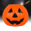 Halloweenpumpahink med handtag, 1 st 3