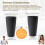 2 Peças de Inserções para Vasos Grandes, Inserção de Plástico Redonda de 10 Polegadas com Orifícios de Drenagem para Colocar Dentro Do Vaso 5