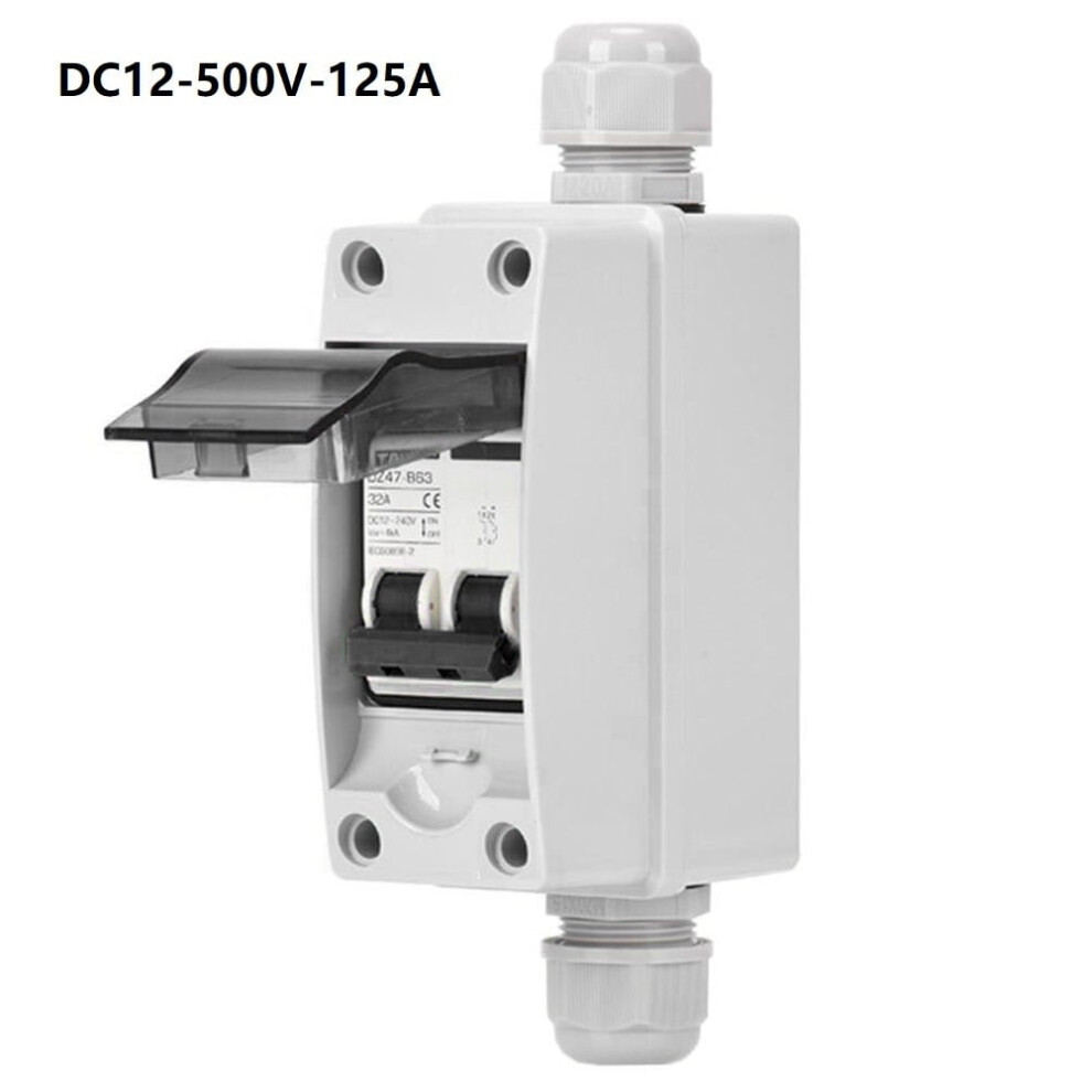 Solar Pv Combiner Box With Dc Circuit Breaker And Junction 9314556084683