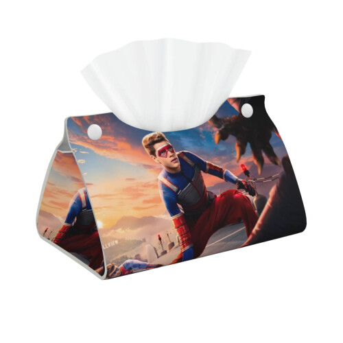Henry Danger läderfodral för näsdukar, rektangulär