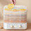 Food Dehydrator with 6 Trays, Adjustable Temperature and 6