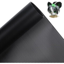 PVC sieťovina, čierny obdĺžnik, 992x300x0,45 mm, otvor 1 mm