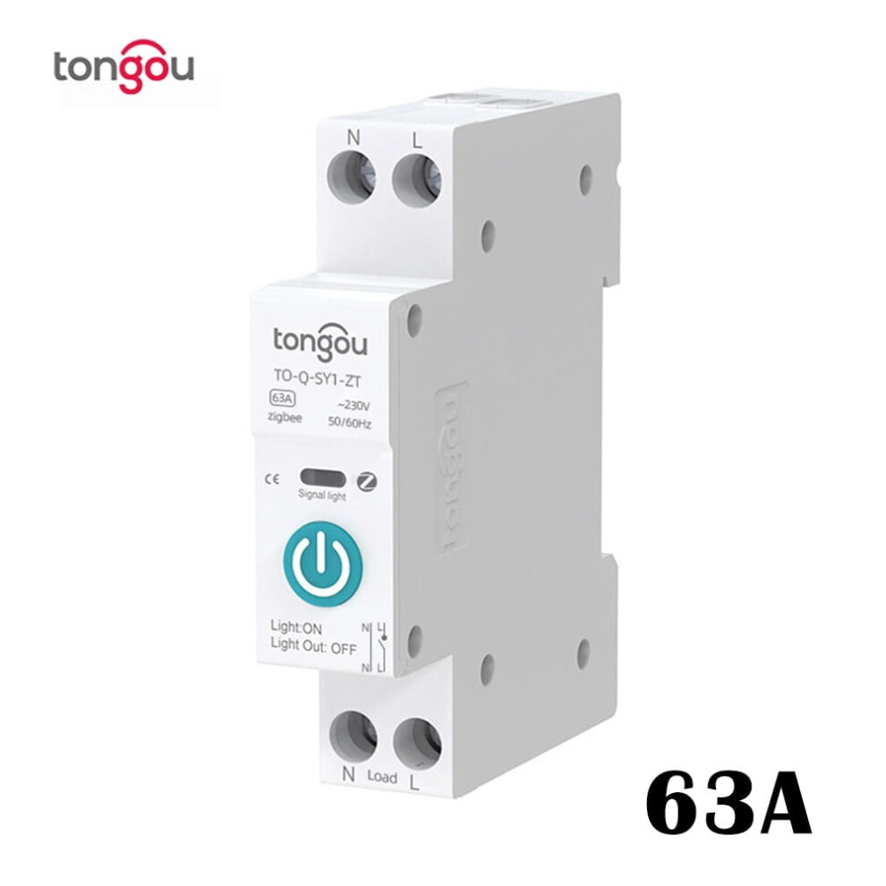 Tuya Zigbee Smart Circuit Breaker 1P 10-63A 9314556089398