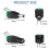 CCTV 12V DC strømstikadapter 10 stk. 5,5  2,1 mm 4