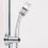 Support de pommeau de douche avec ventouse 2