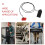 Treadmill Safety Key Replacement 2 pcs Red Aluminum Alloy 4