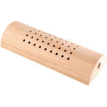 Ξύλινο μαξιλάρι μοξοθεραπείας για στήριξη αυχένα και οσφυϊκής μοίρας