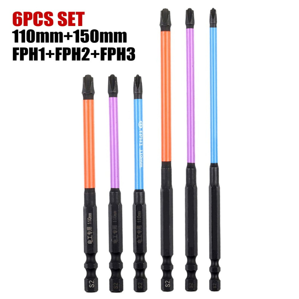 Slotted Cross Screwdriver Bit 110Mm 150Mm 9314556089992